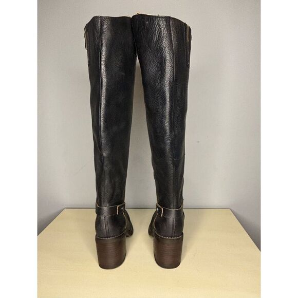 Franco Sarto Women's l-Kiana Wide Calf Knee High Boot Rustic Black Size 5.5M‎ - Picture 6 of 13